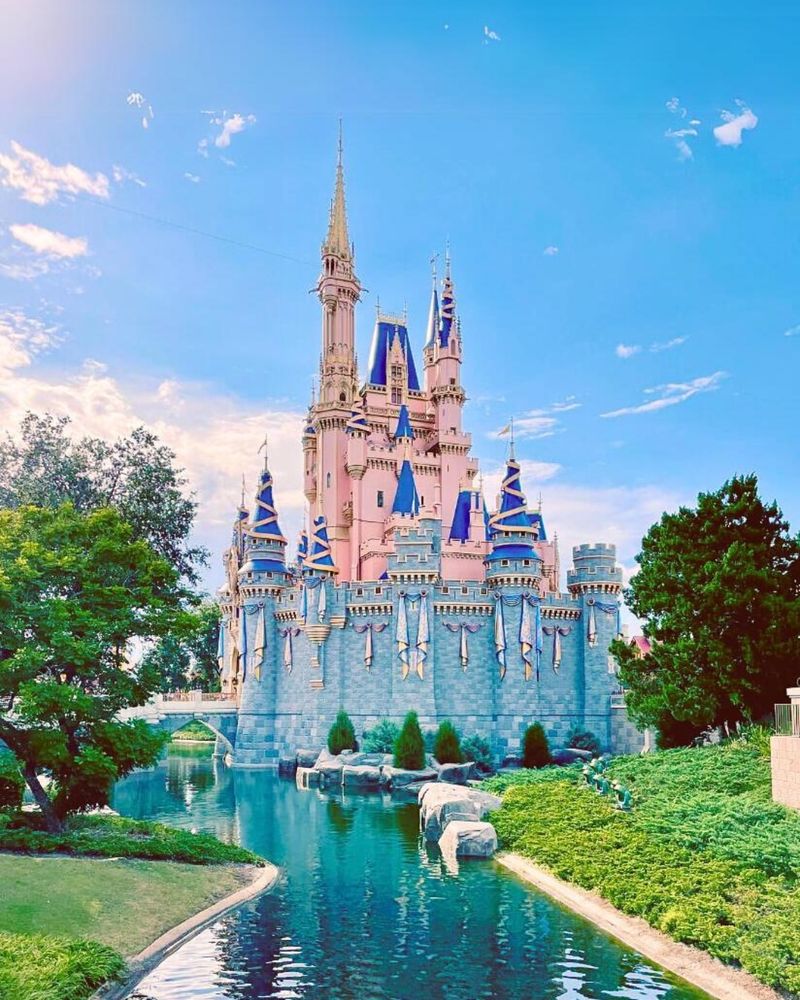 The Secret Pathway by Cinderella’s Castle