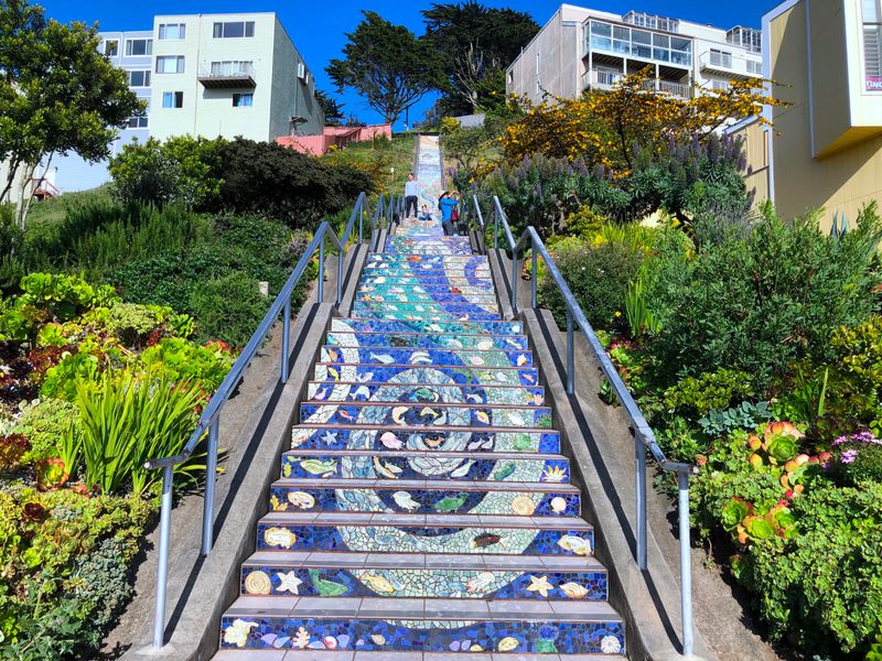 16th Avenue Tiled Steps