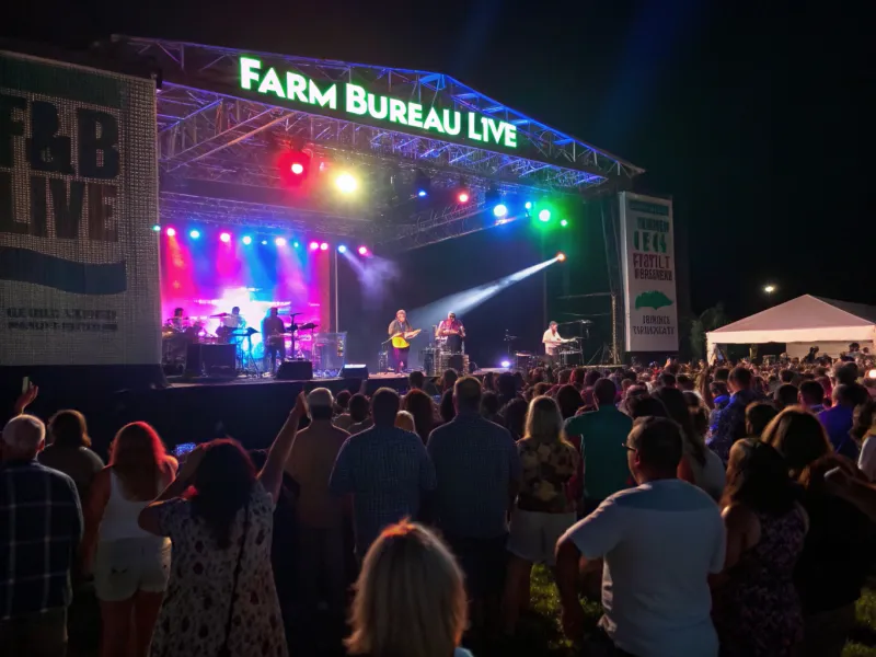 Attend a Live Concert at Farm Bureau Live