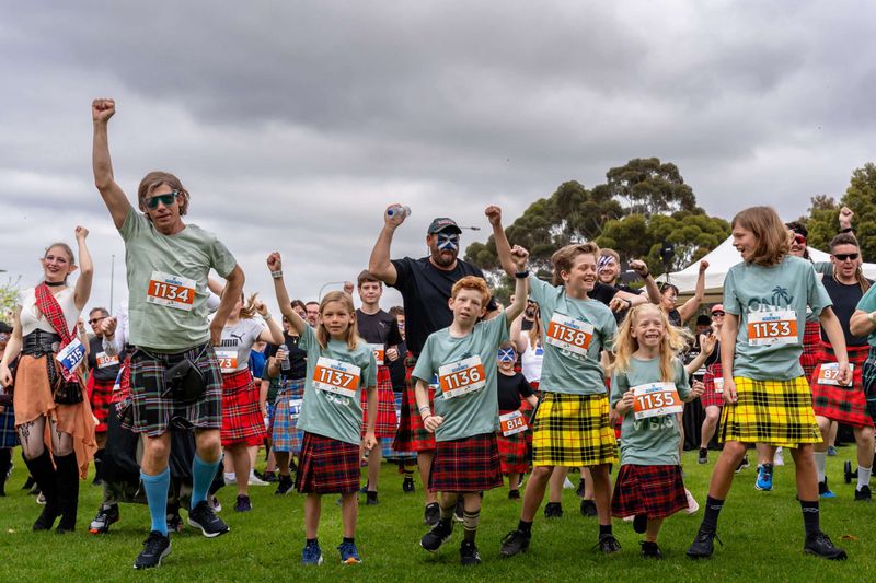 Avoid: The Annual Kilt-Wearing Kangaroo Race