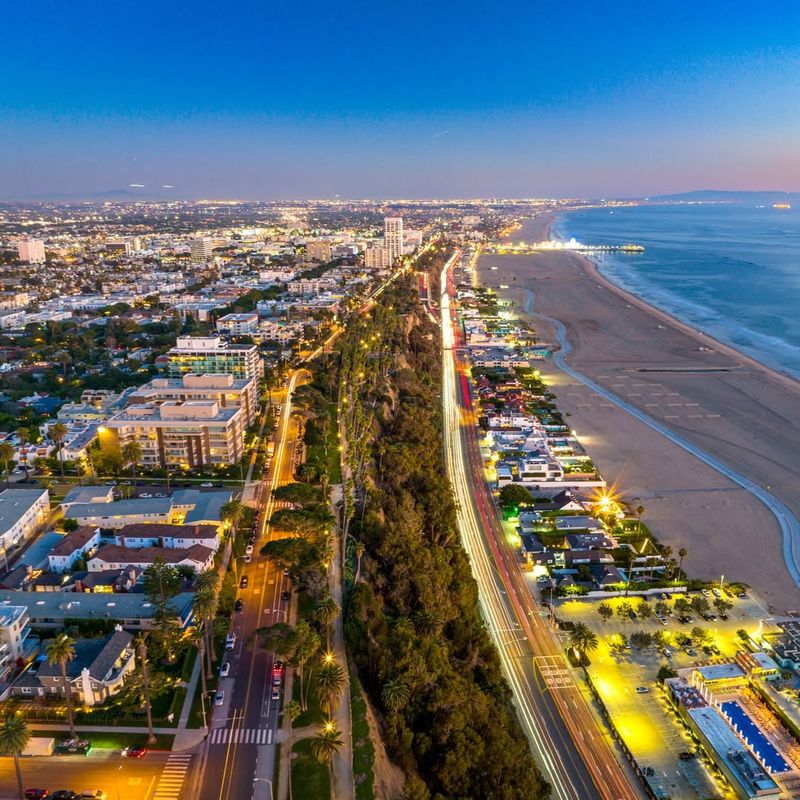 Santa Monica Beach, California