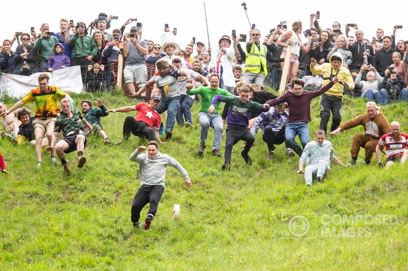 Cooper's Hill Cheese Rolling