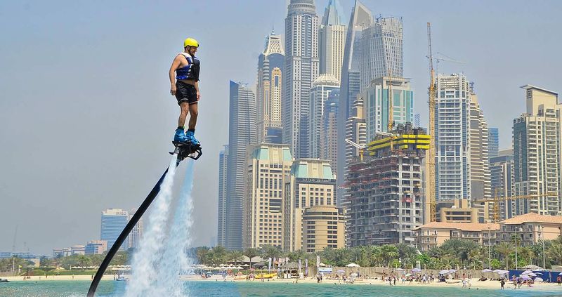 Flyboarding in Dubai