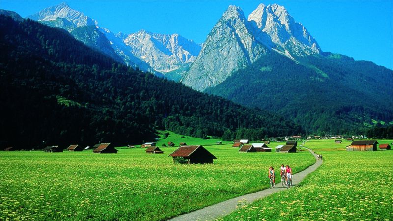 Garmisch-Partenkirchen, Germany (Off-Season)