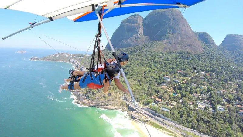 Hang Gliding in Rio de Janeiro, Brazil