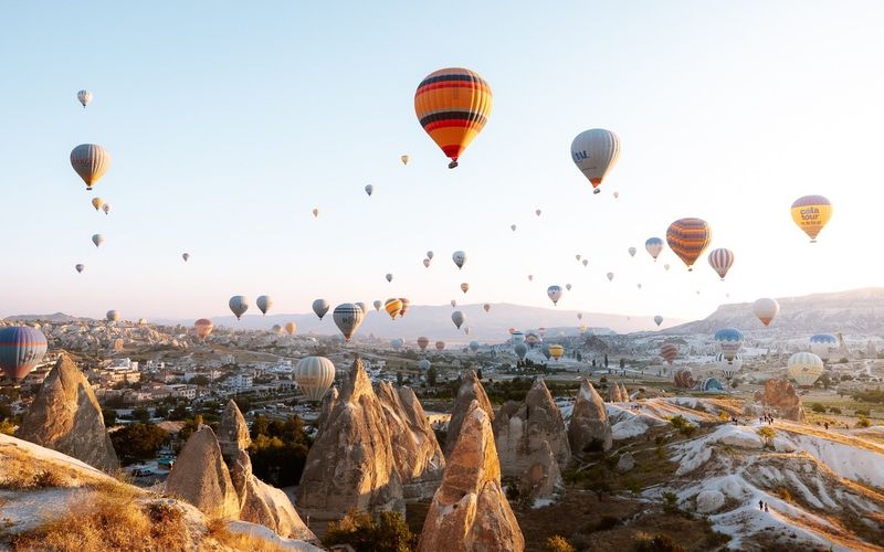 Hot Air Ballooning in Cappadocia, Turkey