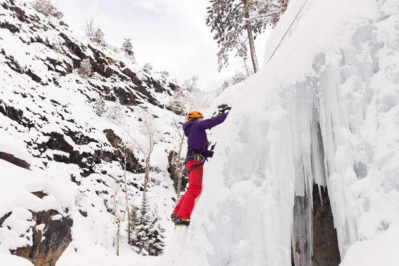 Ice Climbing in the Ouray Ice Park