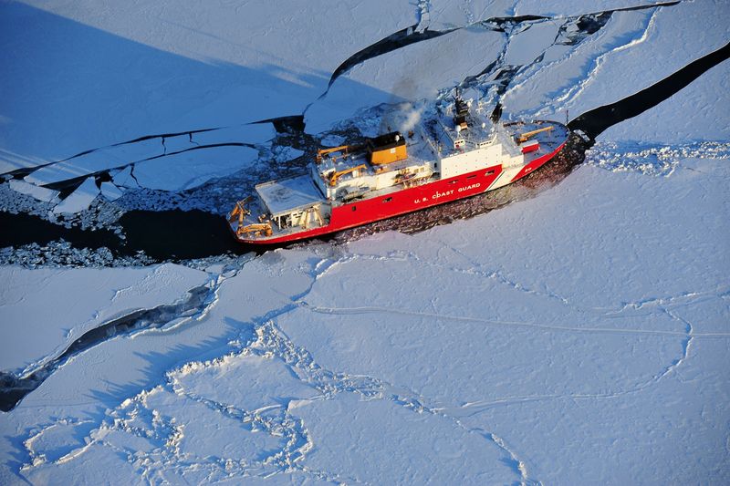 Ice Cutter Boat