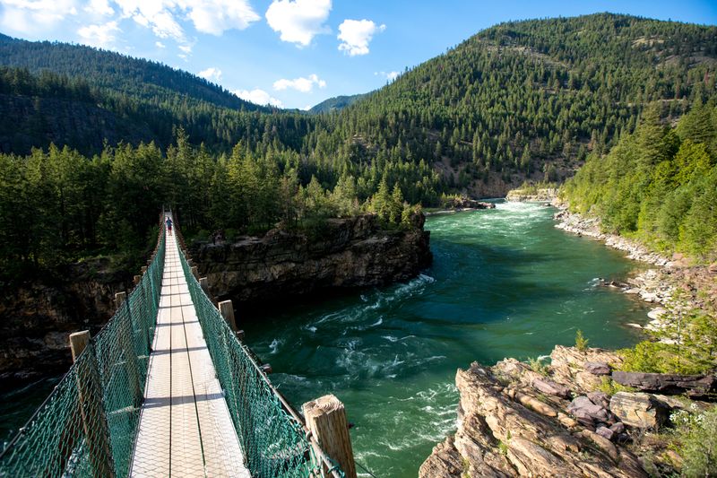 Kootenai Falls & Swinging Bridge (Libby)