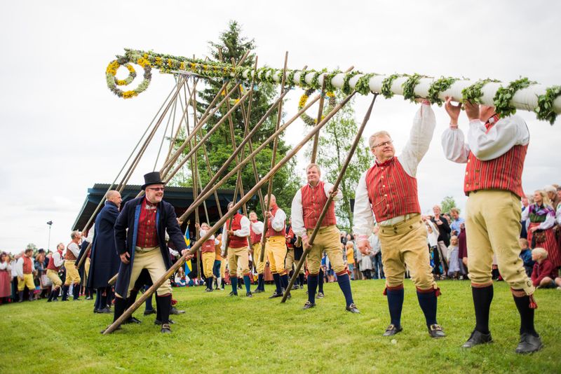 Midsummer in Sweden