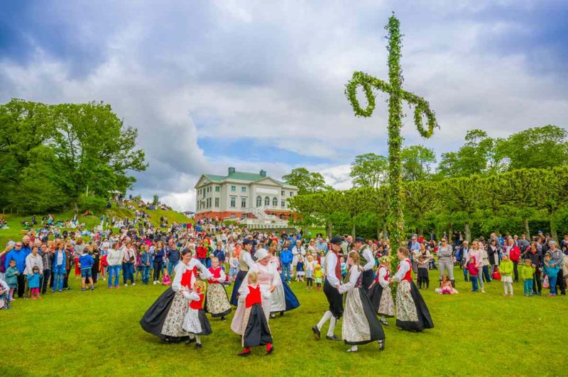 Midsummer in Sweden