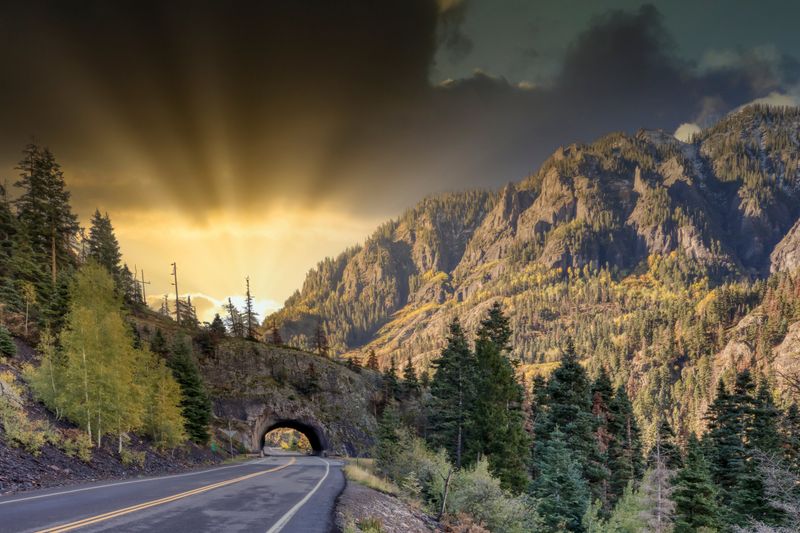 Photography at the Million Dollar Highway