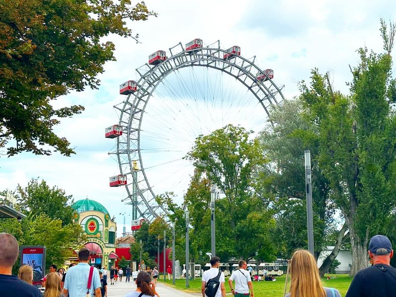 Prater Park and the Giant Ferris Wheel