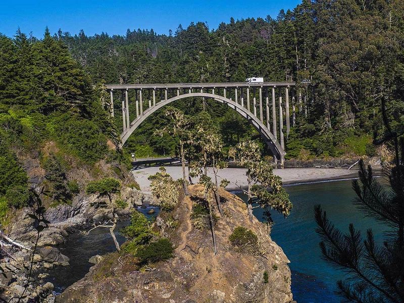 Russian Gulch State Park