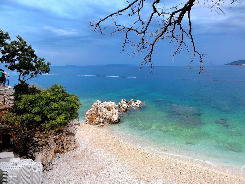 Rabac Beach, Croatia