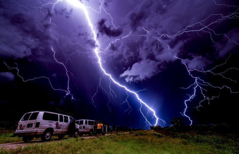 Storm Chasing in Tornado Alley, USA