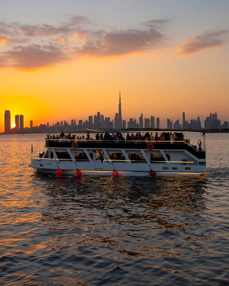 Sunset Cruise On Dubai Creek