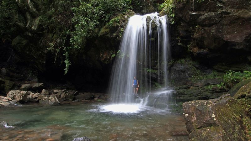 Tennessee's Hidden Waterfall Grotto