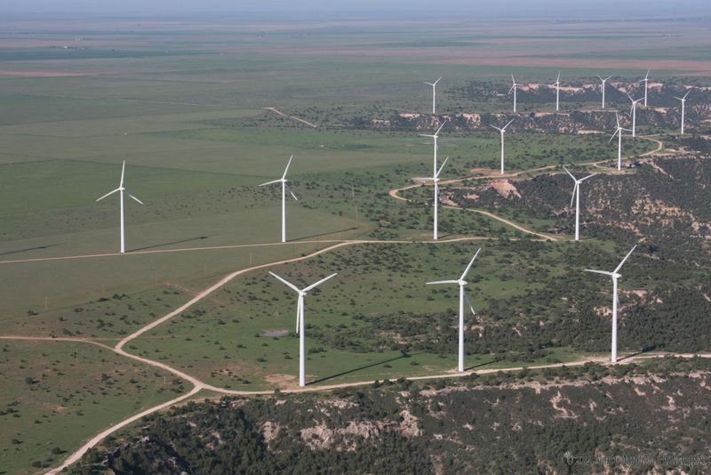 Texas' Enchanted Wind Farm