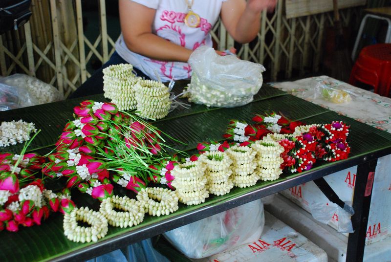 Thai Flower Garland Reception