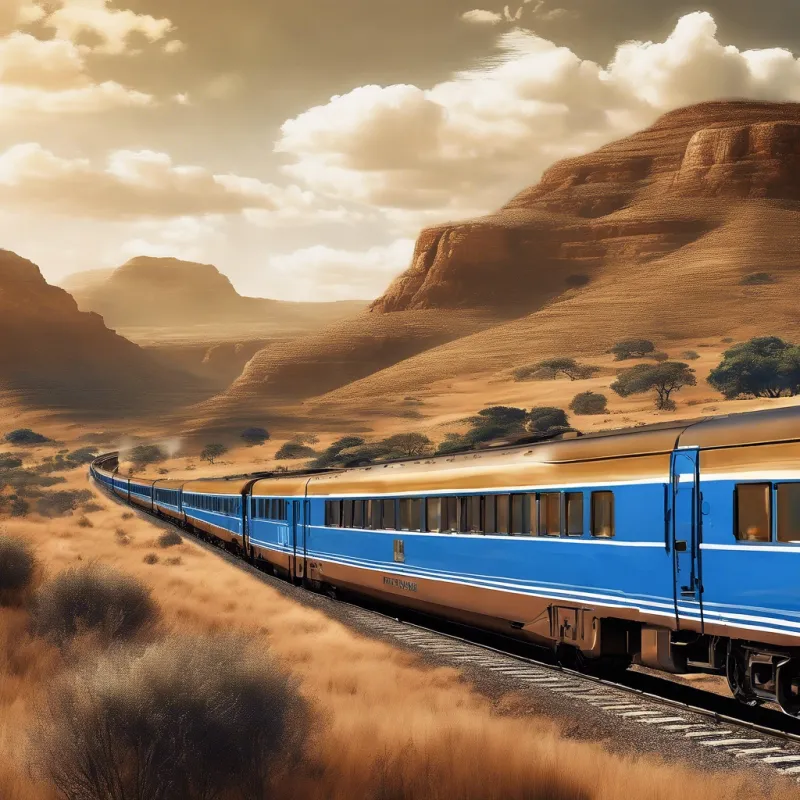 The Blue Train in South Africa