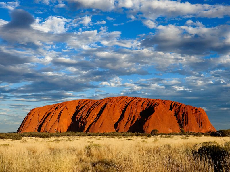 The Ceremonial Grounds of Uluru, Australia