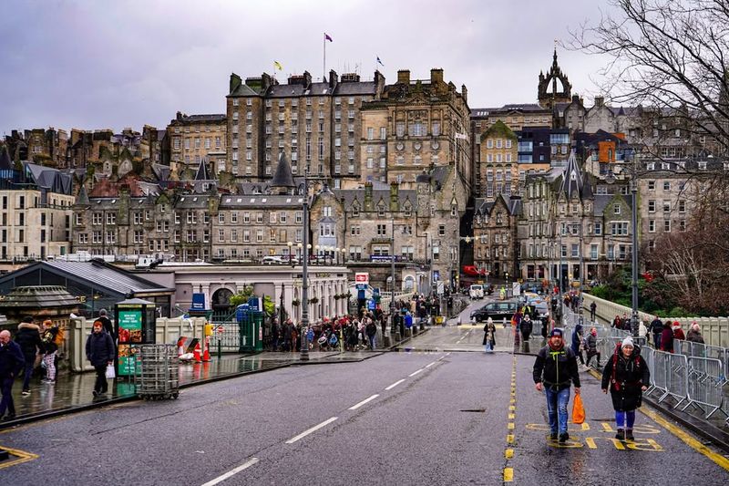 The Crowded Royal Mile