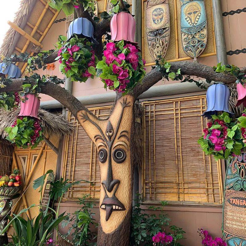 The Enchanted Tiki Room Garden