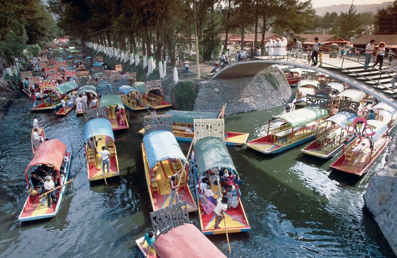 The Floating Gardens of Xochimilco, Mexico