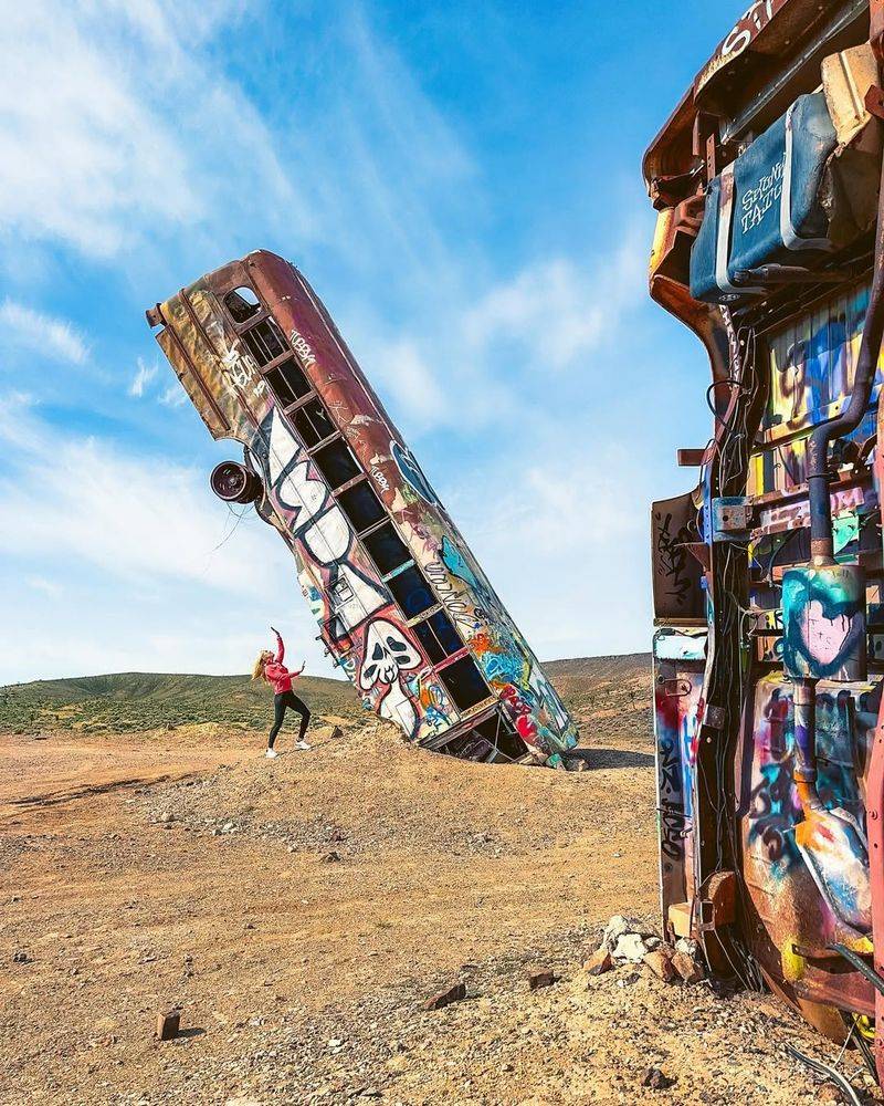 The International Car Forest of the Last Church, Nevada