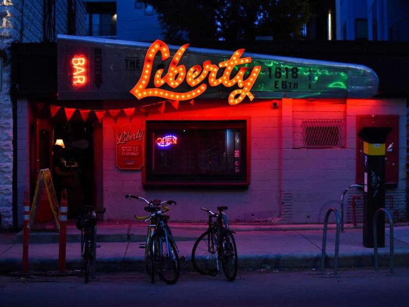 The Neon Alley of Austin