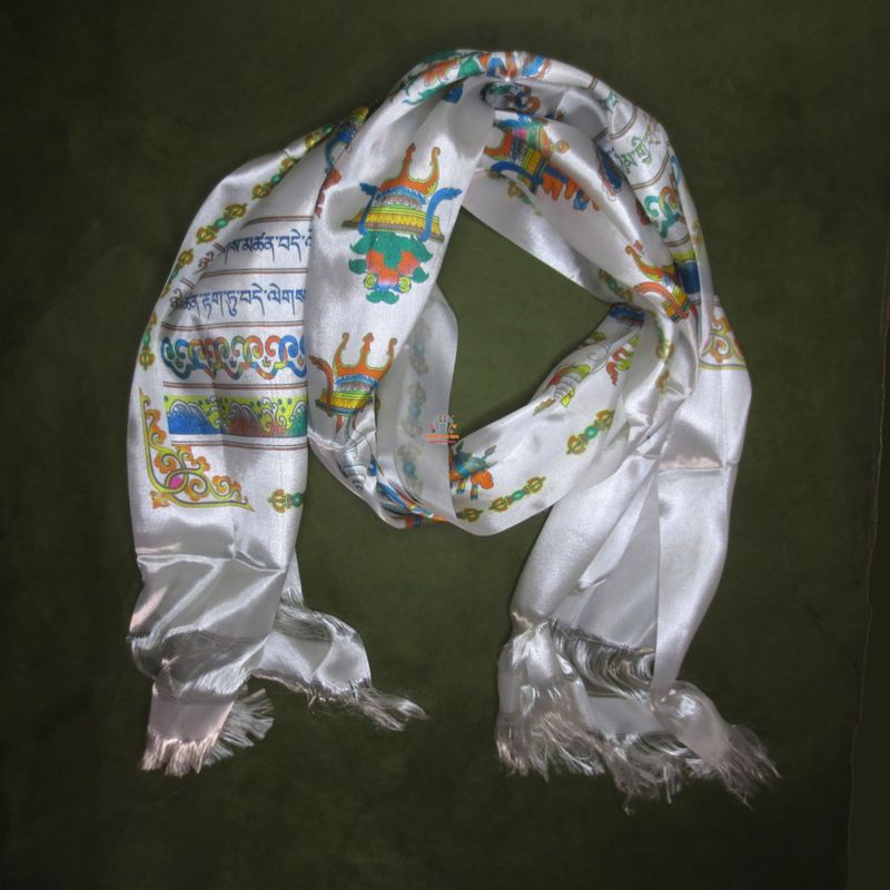 Tibetan Kata Scarf Offering