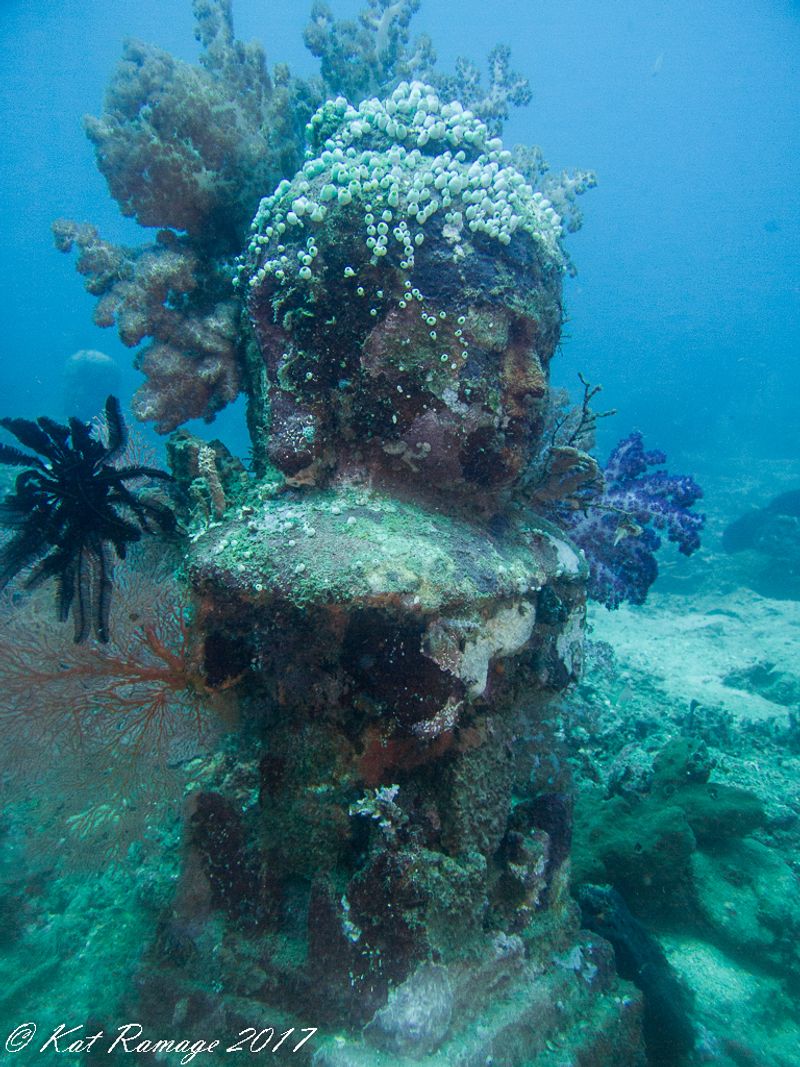 Underwater Temple Garden, Bali