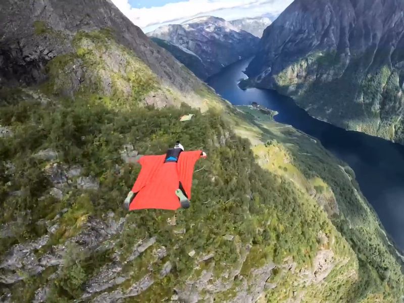 Wingsuit Flying in Norway