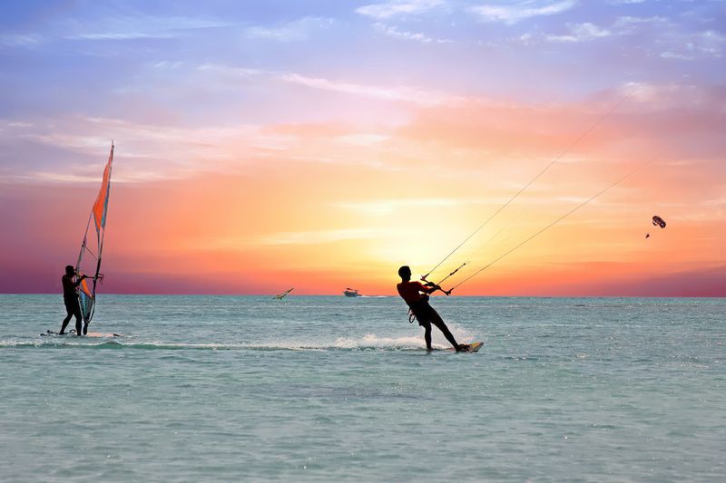 Kite Surfing in Aruba