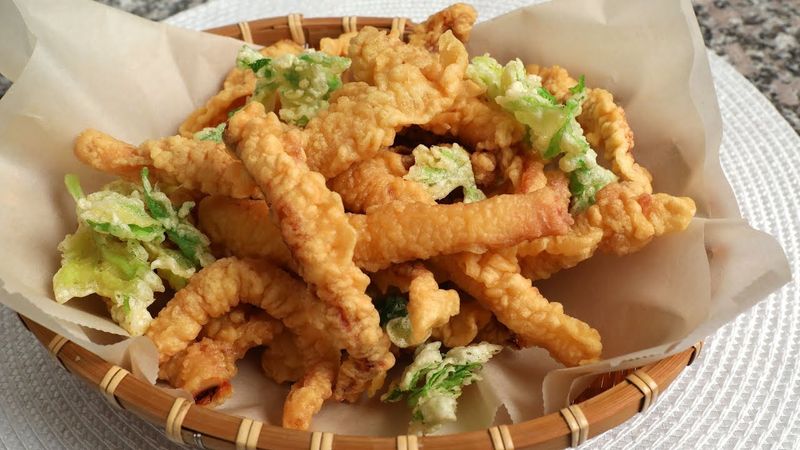 Ojingeo twigim (Deep-fried squid)