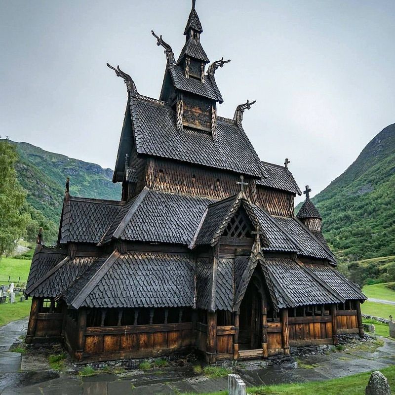 Borgund Stavkirke, Borgund, Norway