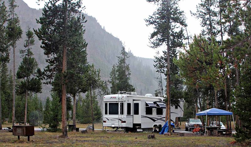 Madison Campground, Yellowstone National Park – Wyoming