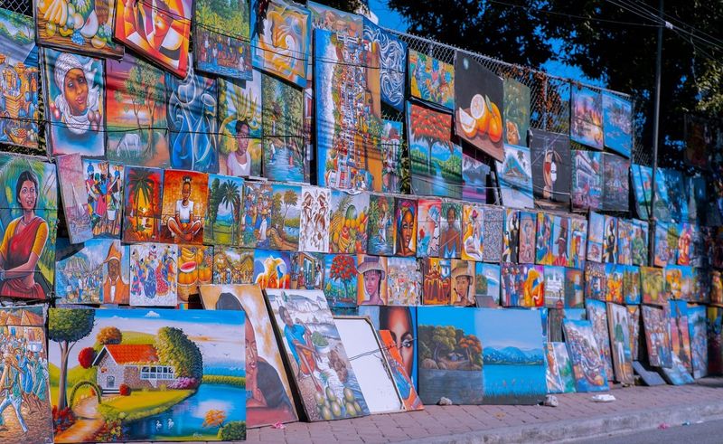 Haitian Art Scene in Jacmel