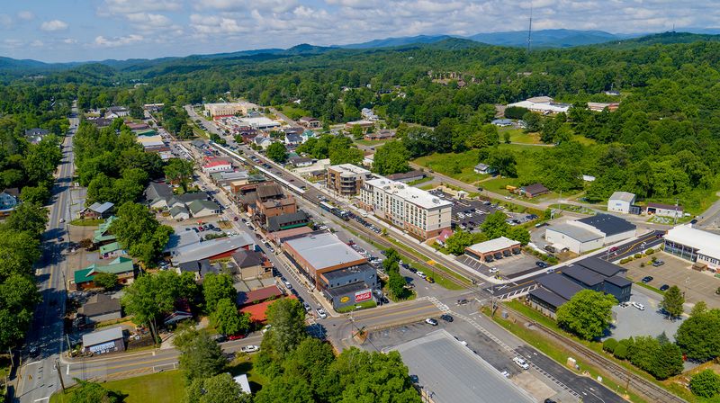 Exploring Downtown Blue Ridge