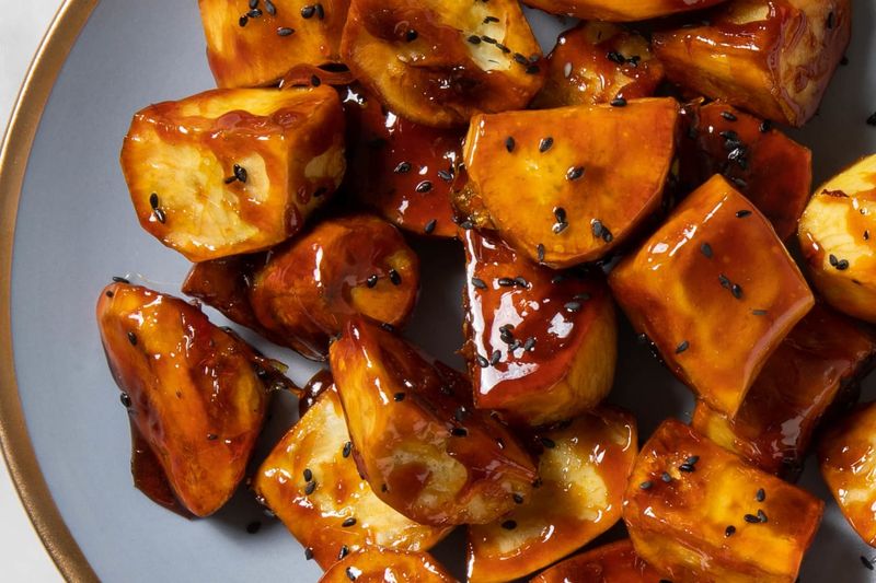 Goguma Mattang (Candied sweet potatoes)