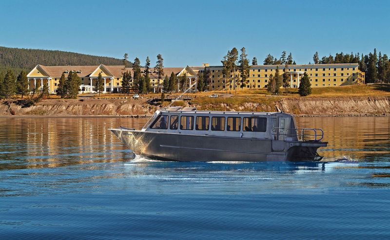 Yellowstone Lake Boating