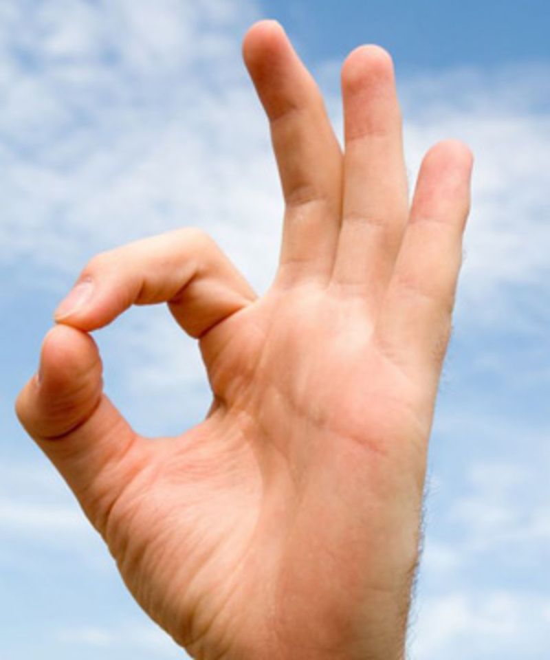 Using Hand Gestures That May Be Offensive In The Local Culture