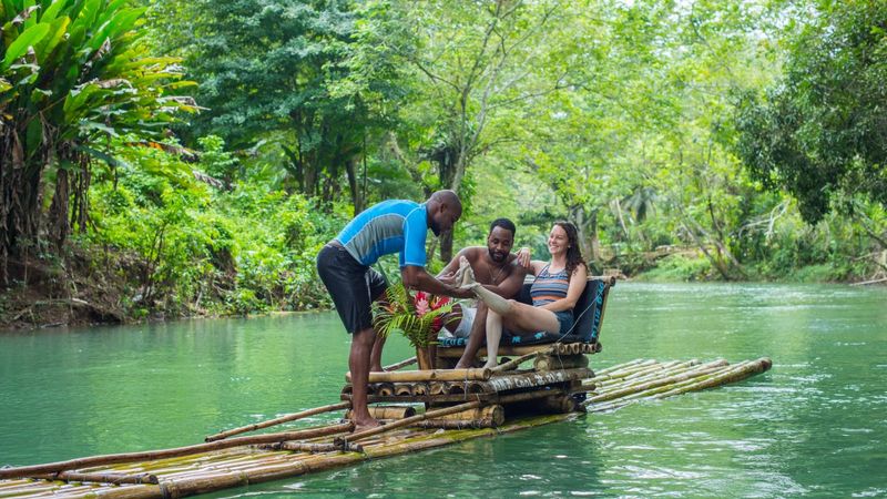 Bamboo Rafting & Poetry in Jamaica