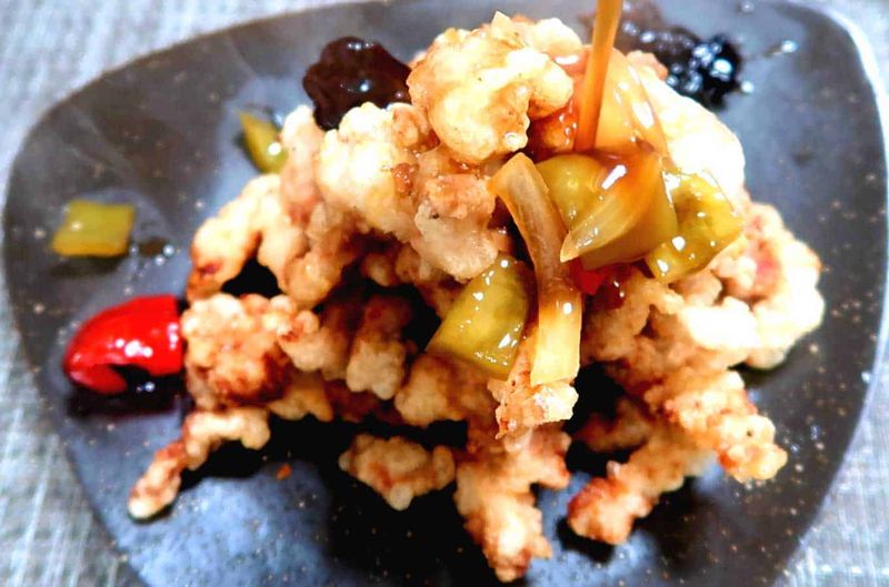 Tangsuyuk (Sweet and sour pork)
