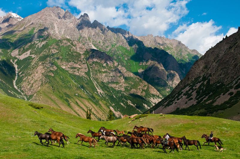 Kyrgyzstan's Tien Shan Mountains