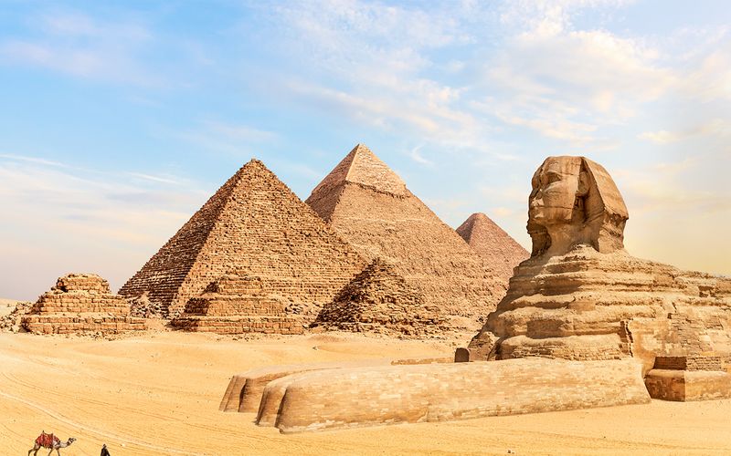 Pyramids of Giza, Egypt