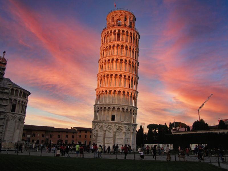 The Leaning Tower of Pisa, Italy