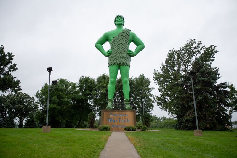 The Jolly Green Giant Statue