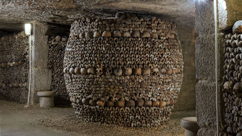 The Catacombs of Paris, France